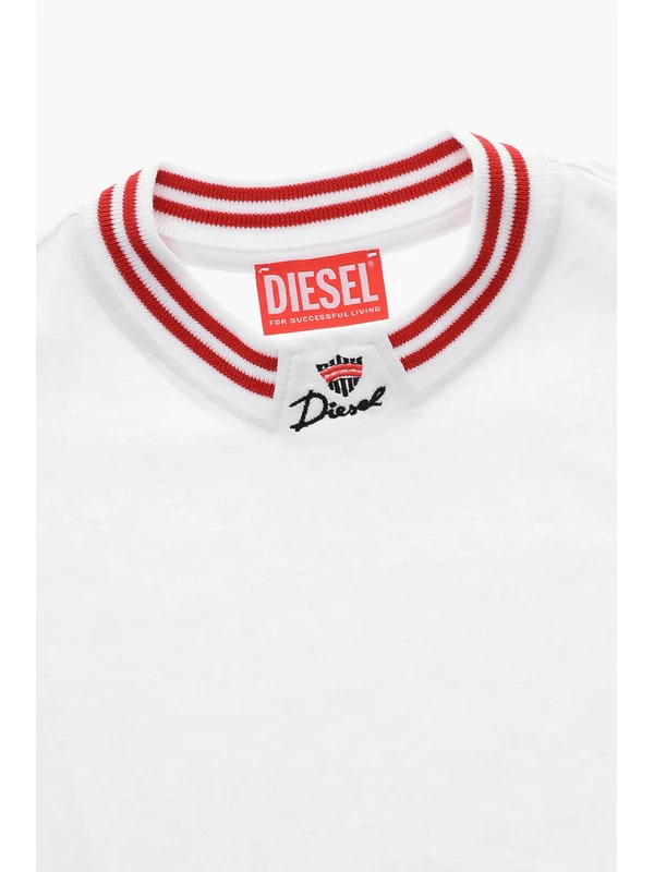 Diesel White Half Sleeve - Image 3