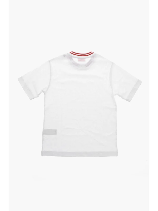Diesel White Half Sleeve - Image 4