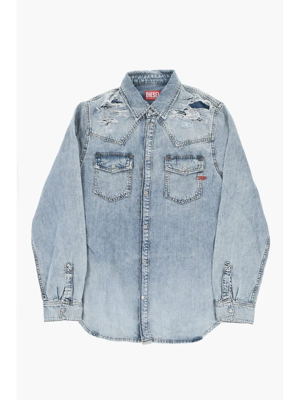 Diesel Blue Shirts & Blouses - Image 2