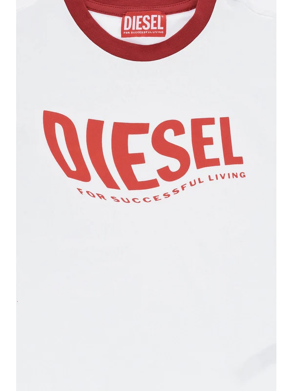 Diesel Kids White Red Pajamas - Image 4