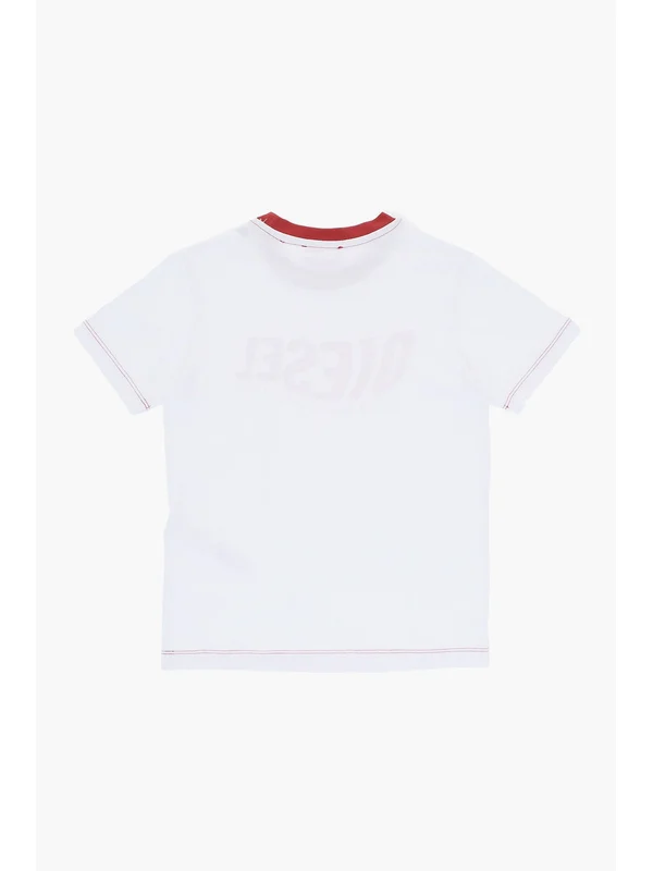Diesel Kids White Red Pajamas - Image 5