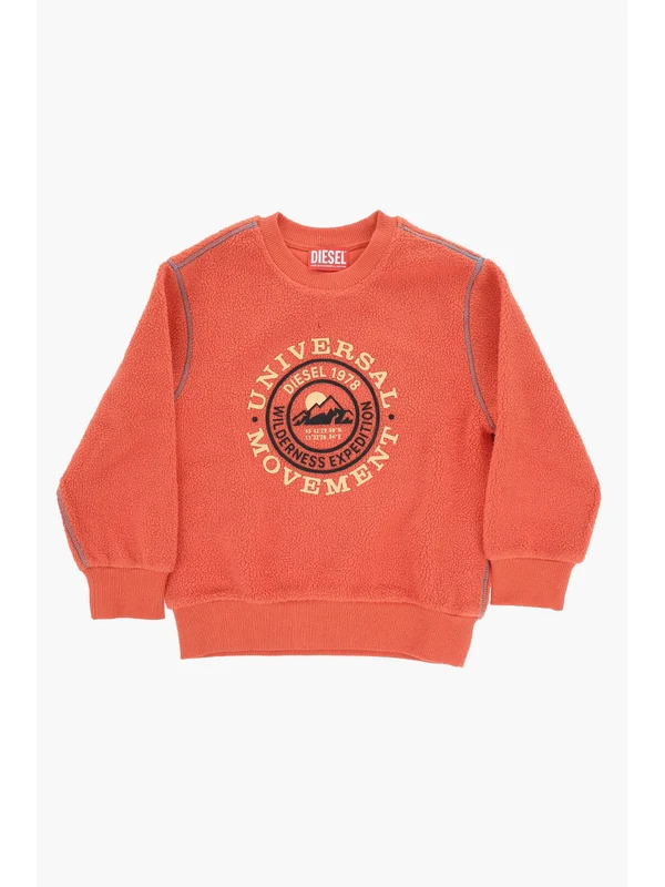 Diesel Orange Sweatshirts - Image 2