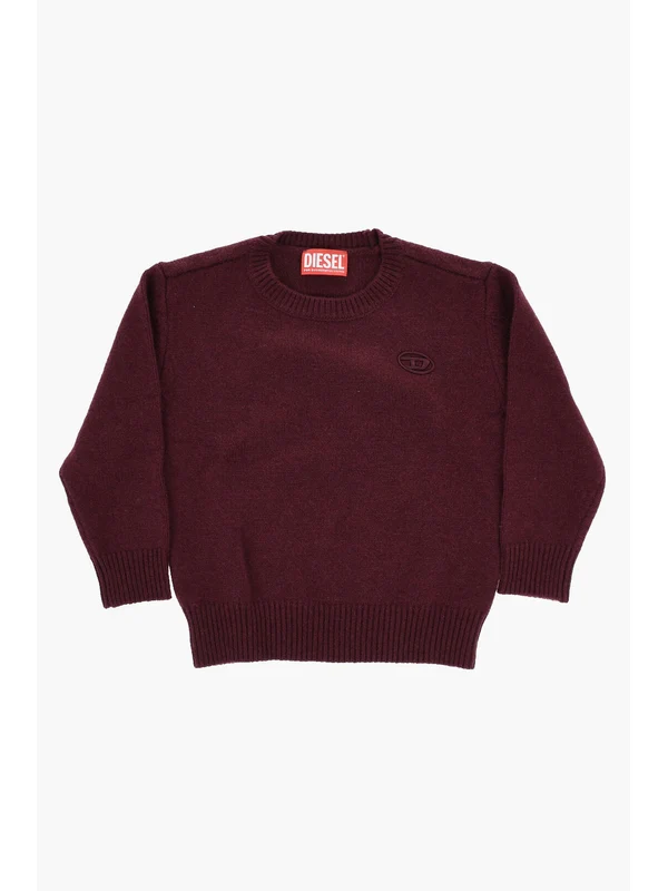 Diesel Kids Burgundy Knitted - Image 2