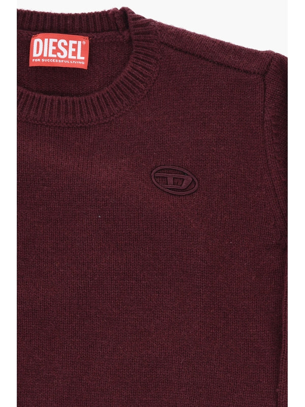 Diesel Kids Burgundy Knitted - Image 3