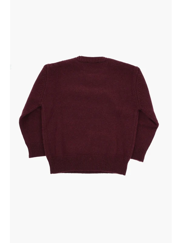 Diesel Kids Burgundy Knitted - Image 4