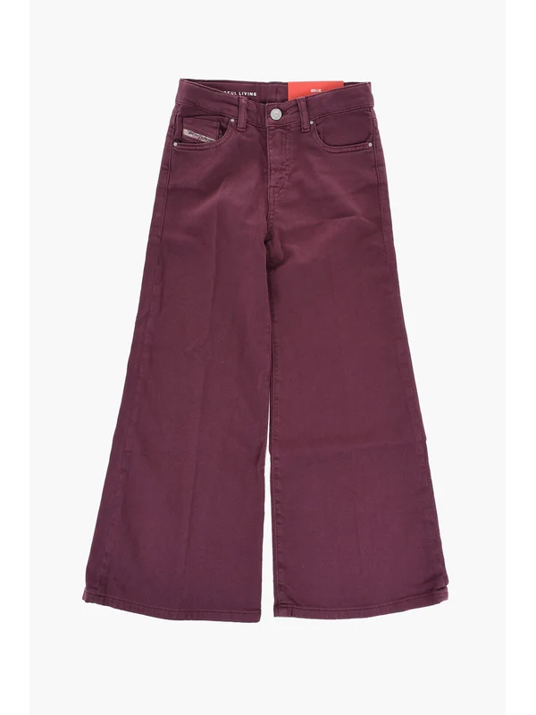 Diesel Burgundy Denim Pants - Image 2