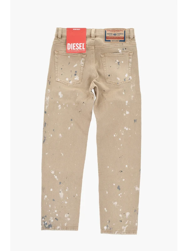 Diesel Beige Denim Pants - Image 4