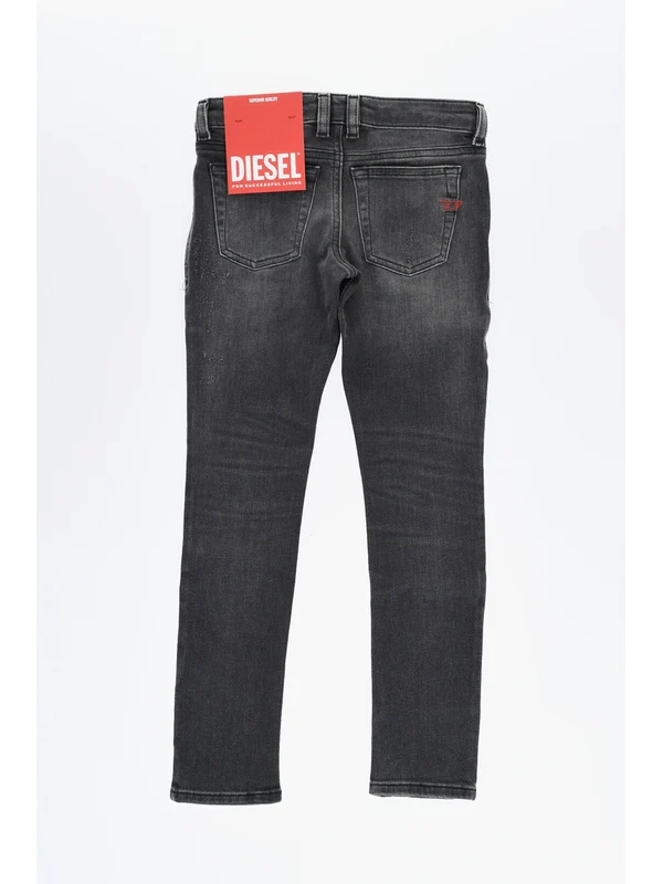 Diesel Grey Denim Pants - Image 4