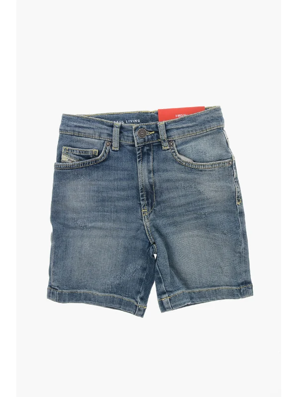 Diesel Blue Shorts - Image 2