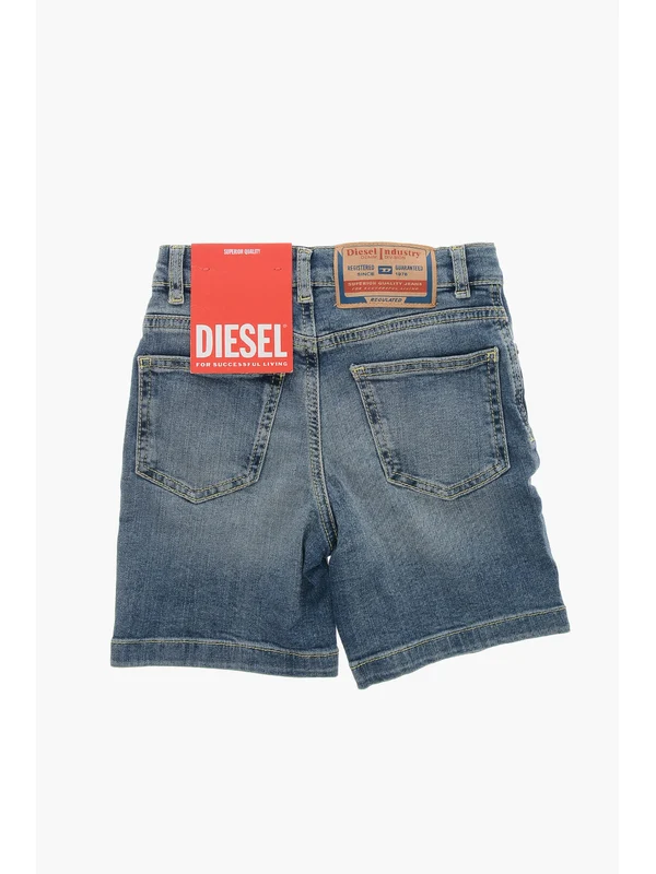 Diesel Blue Shorts - Image 4