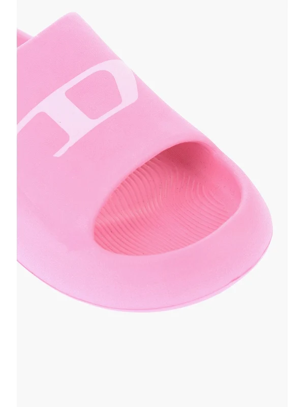Diesel Kids Pink Slides - Image 4