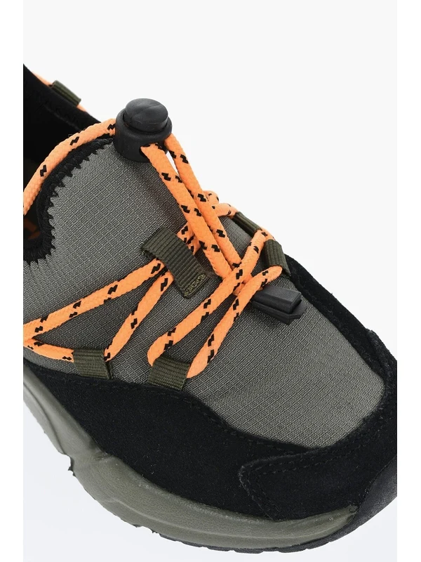 Diesel Kids Green Low Top Sneakers - Image 4