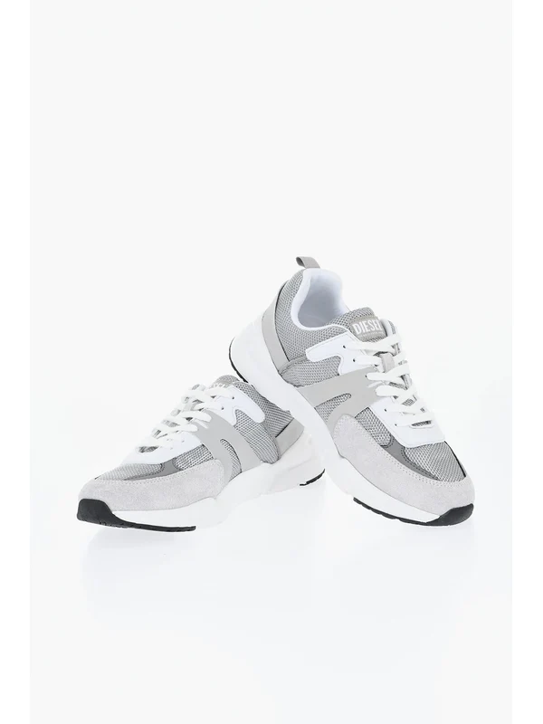 Diesel Kids Grey Low Top Sneakers - Image 2