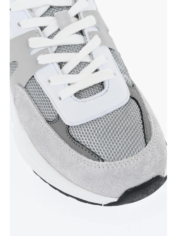 Diesel Kids Grey Low Top Sneakers - Image 4