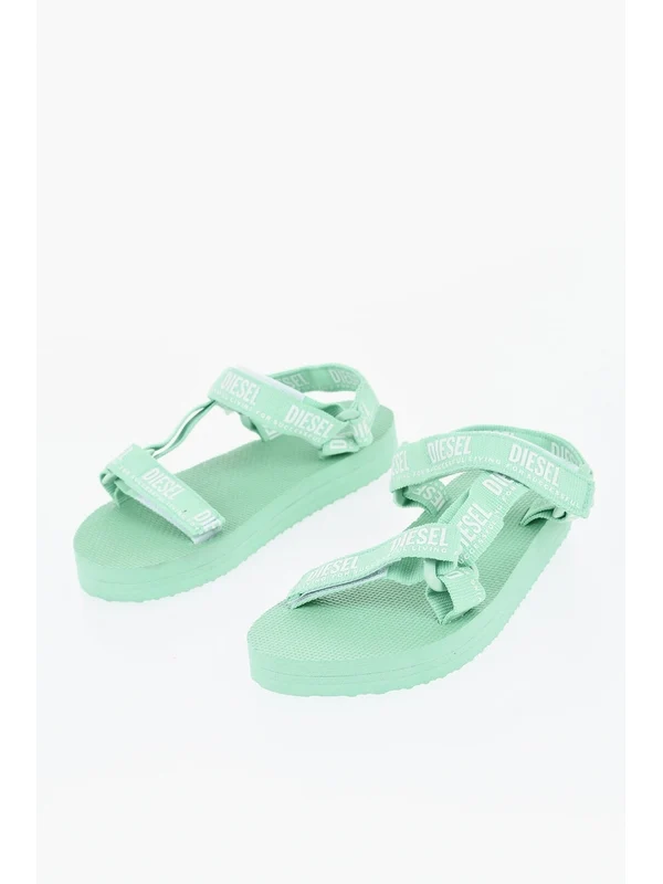 Diesel Kids Green Sandals - Image 2