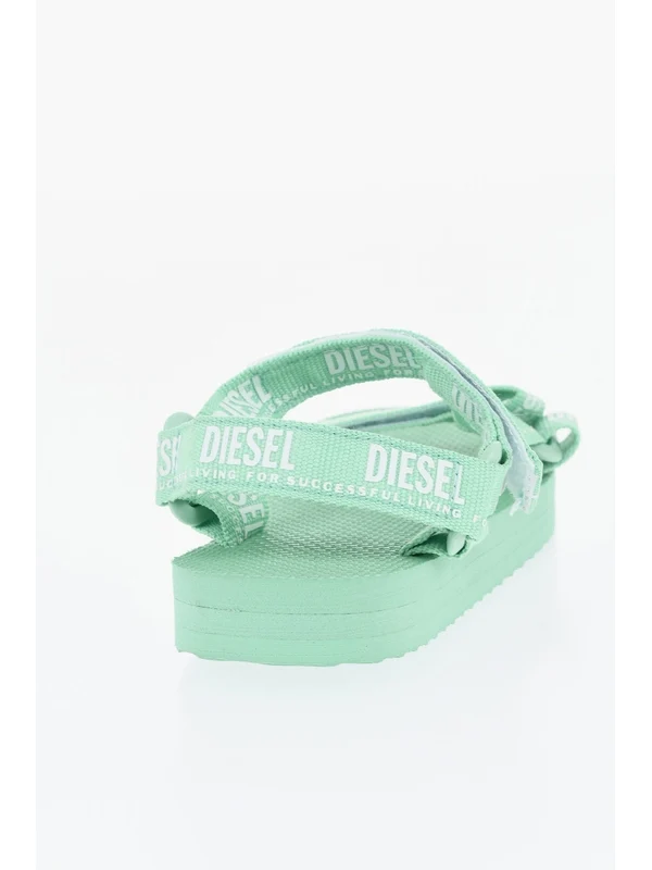 Diesel Kids Green Sandals - Image 3