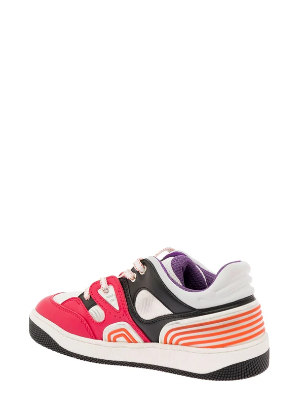 Gucci Kids Multicolor Low Top Sneakers - Image 3
