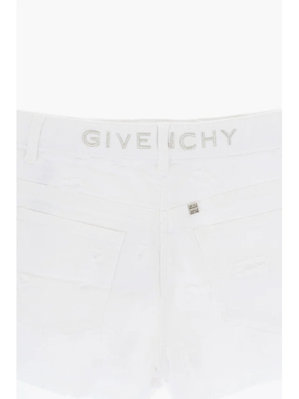 Givenchy White Shorts - Image 4