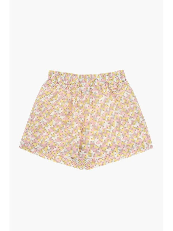 Fendi Kids Pink Shorts - Image 2