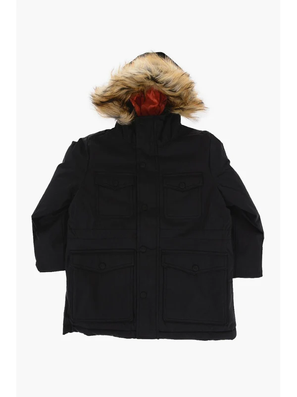 Diesel Black Parka - Image 2