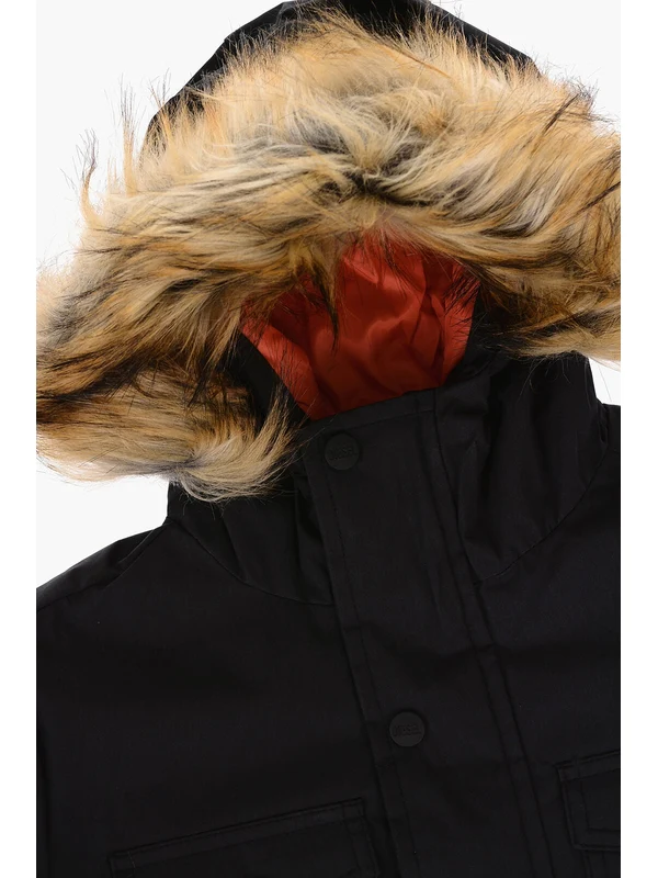 Diesel Black Parka - Image 3