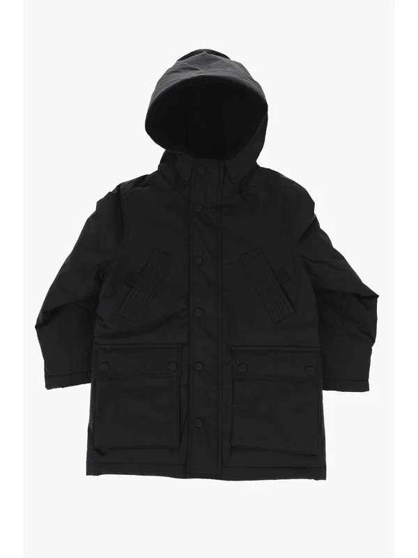 Diesel Black Parka - Image 2