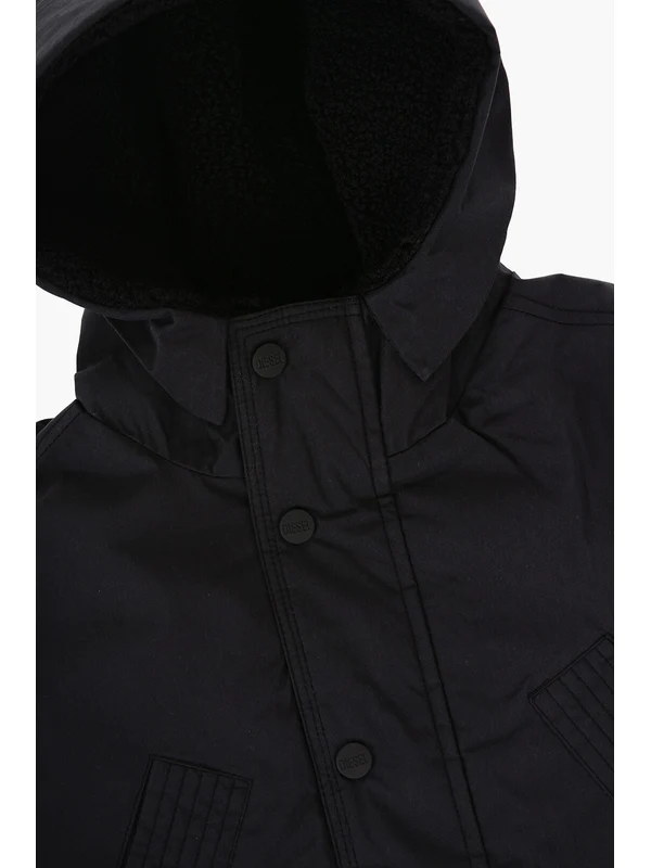 Diesel Black Parka - Image 3