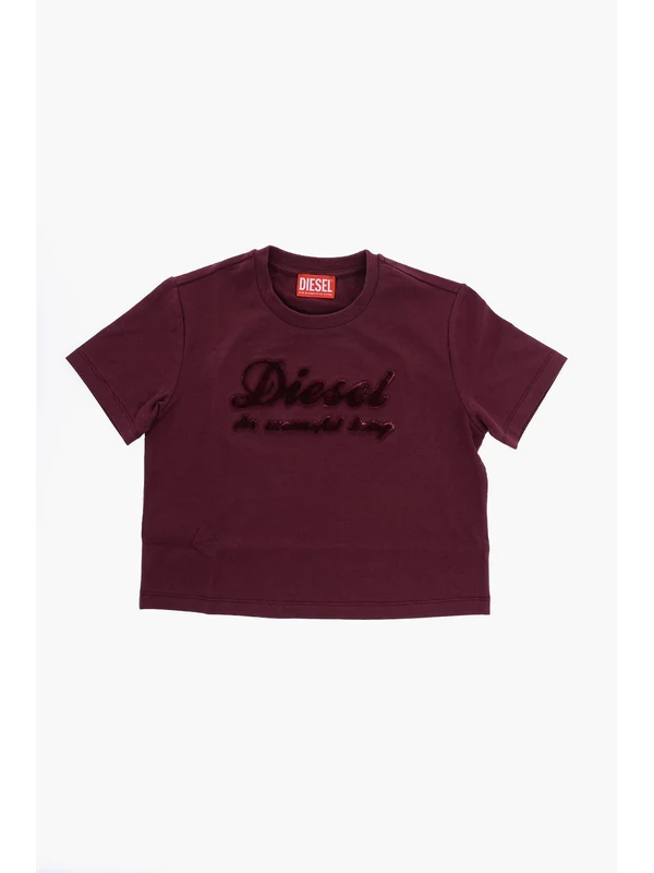 Diesel Burgundy Half Sleeve - Image 2