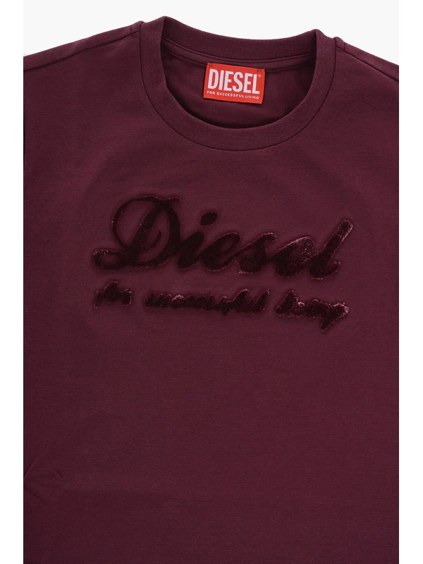 Diesel Burgundy Half Sleeve - Image 3