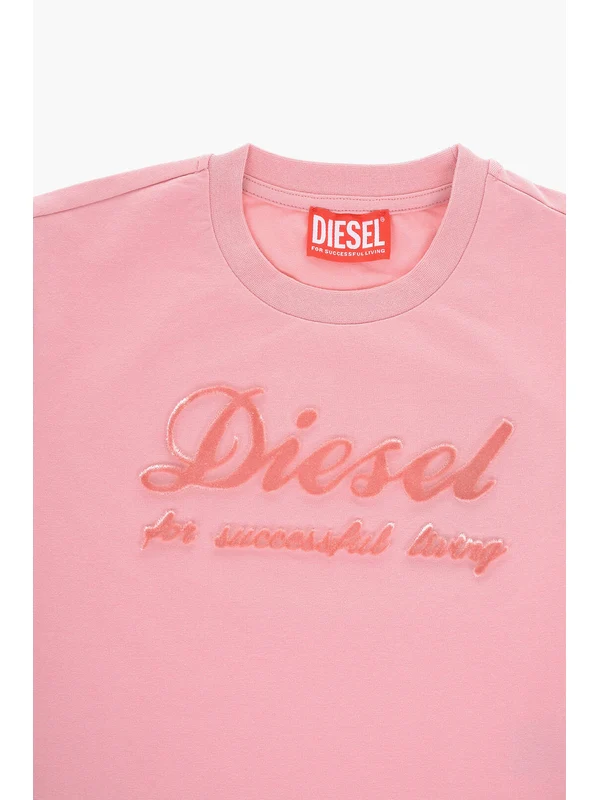 Diesel Pink Half Sleeve - Image 3