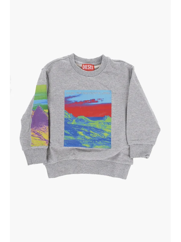 Diesel Grey Sweatshirts - Image 2