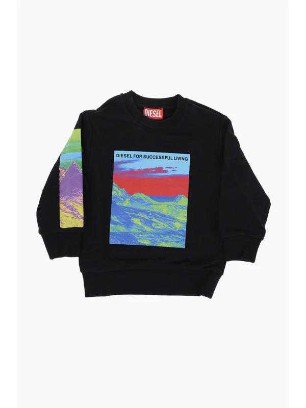 Diesel Black Sweatshirts - Image 2