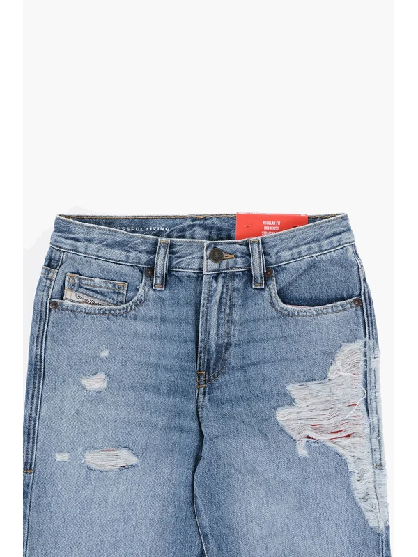 Diesel Blue Denim Pants - Image 3