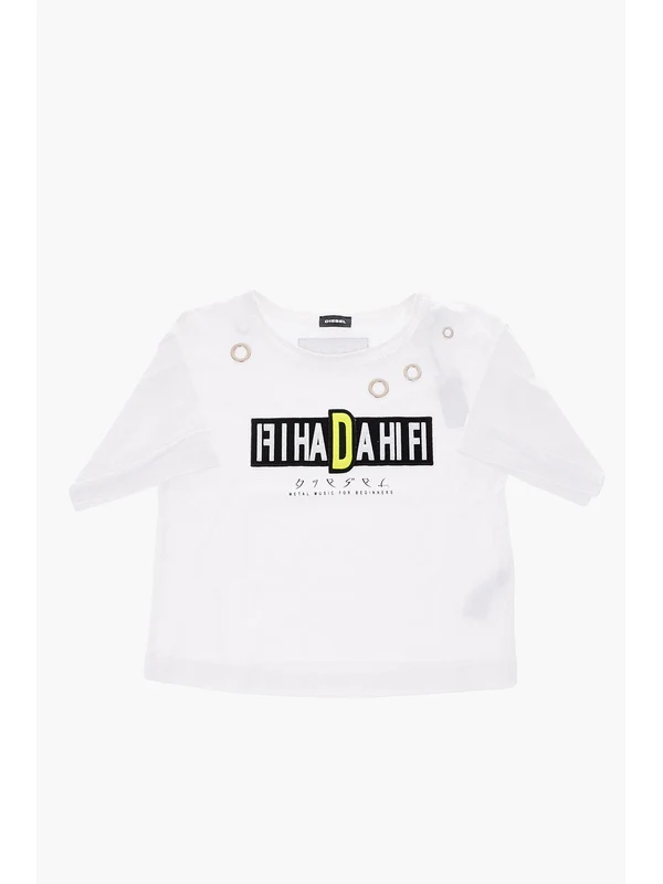 Diesel White Half Sleeve - Image 2
