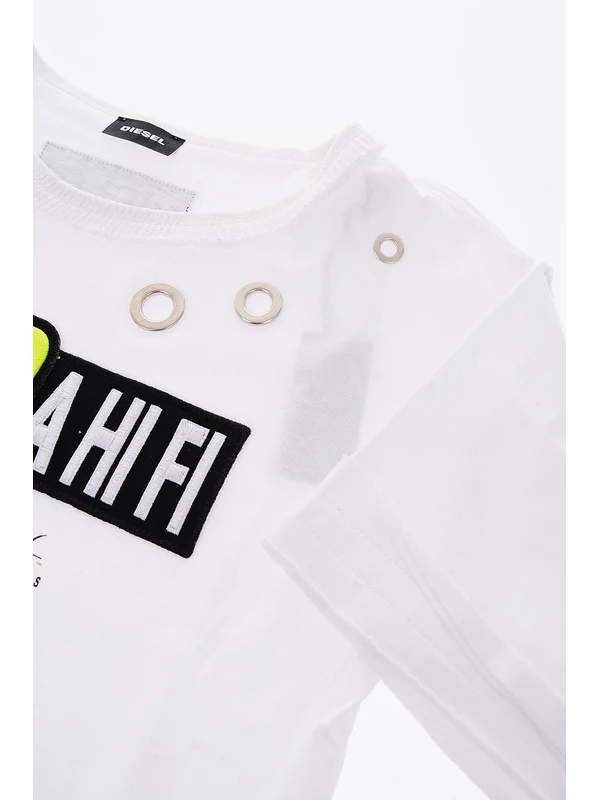 Diesel White Half Sleeve - Image 3