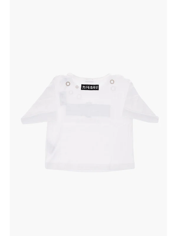 Diesel White Half Sleeve - Image 4