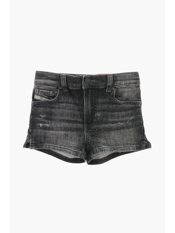 Diesel Black Shorts - Image 2