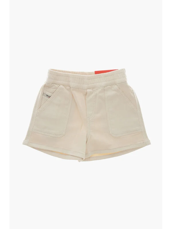 Diesel Beige Shorts - Image 2