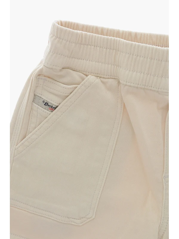 Diesel Beige Shorts - Image 3