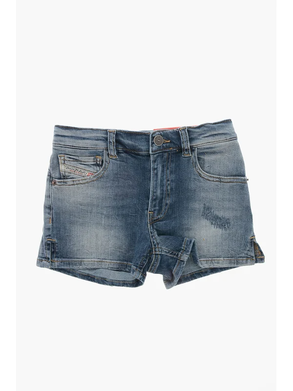 Diesel Blue Shorts - Image 2