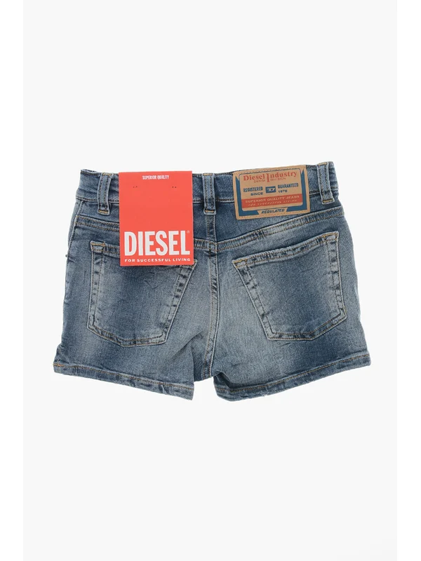 Diesel Blue Shorts - Image 4