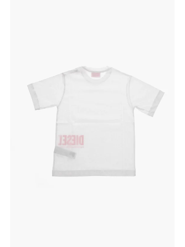 Diesel White Half Sleeve - Image 4