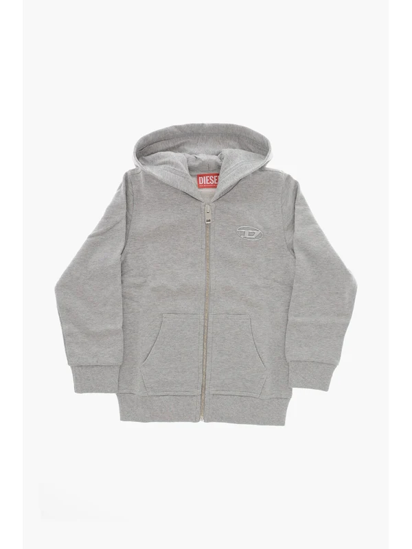 Diesel Grey Hoodies - Image 2