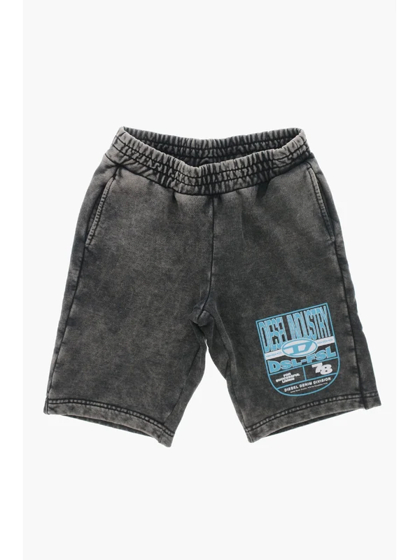 Diesel Black Shorts - Image 2