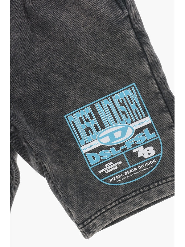 Diesel Black Shorts - Image 3