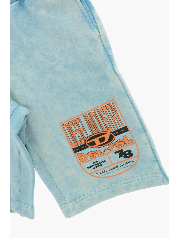 Diesel Blue Shorts - Image 3