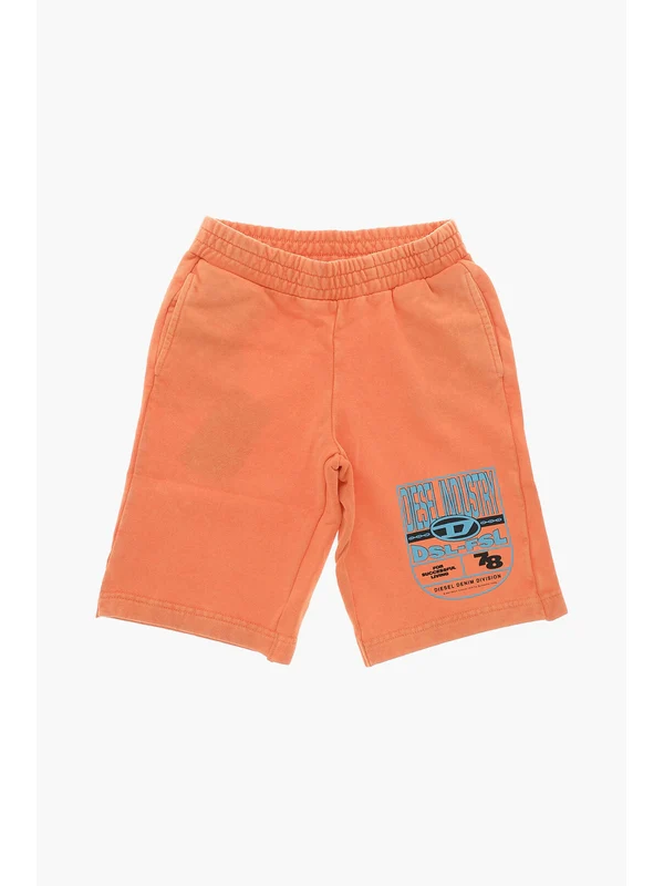 Diesel Orange Shorts - Image 2