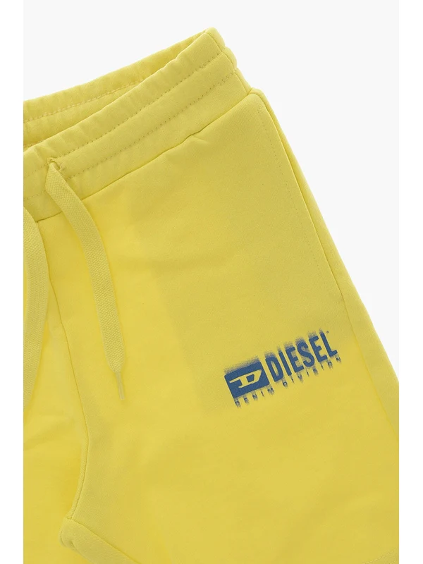Diesel Yellow Shorts - Image 3