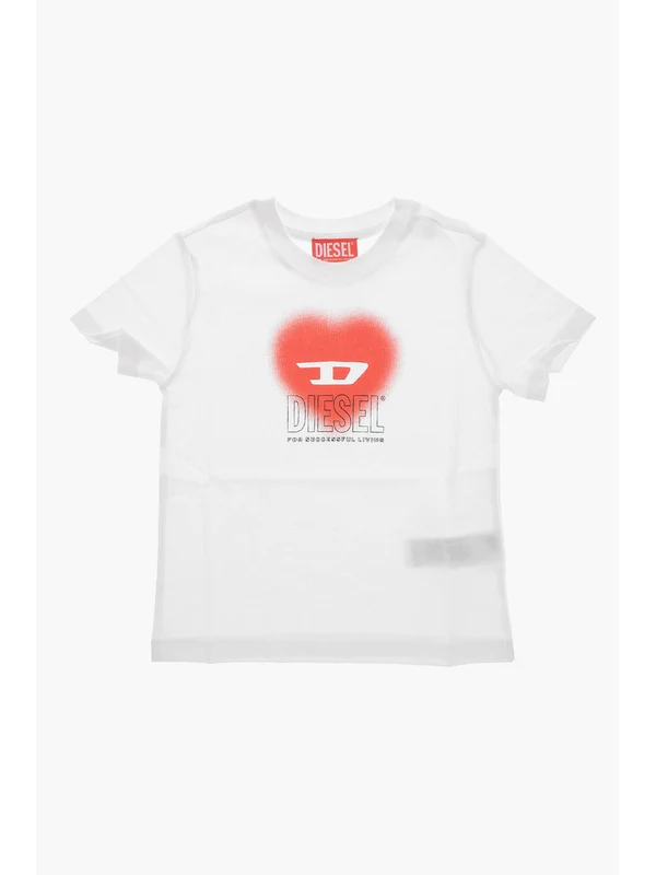 Diesel White Half Sleeve - Image 2