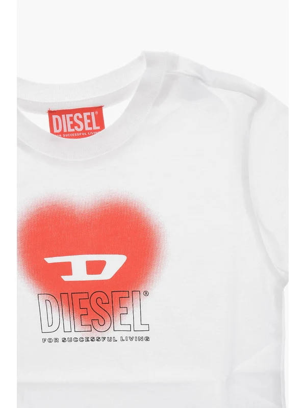 Diesel White Half Sleeve - Image 3